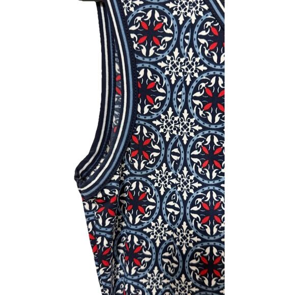 MAX STUDIO Women’s Casual Fit & Flare Midi Sleeveless Dress Size Small - Picture 2 of 8